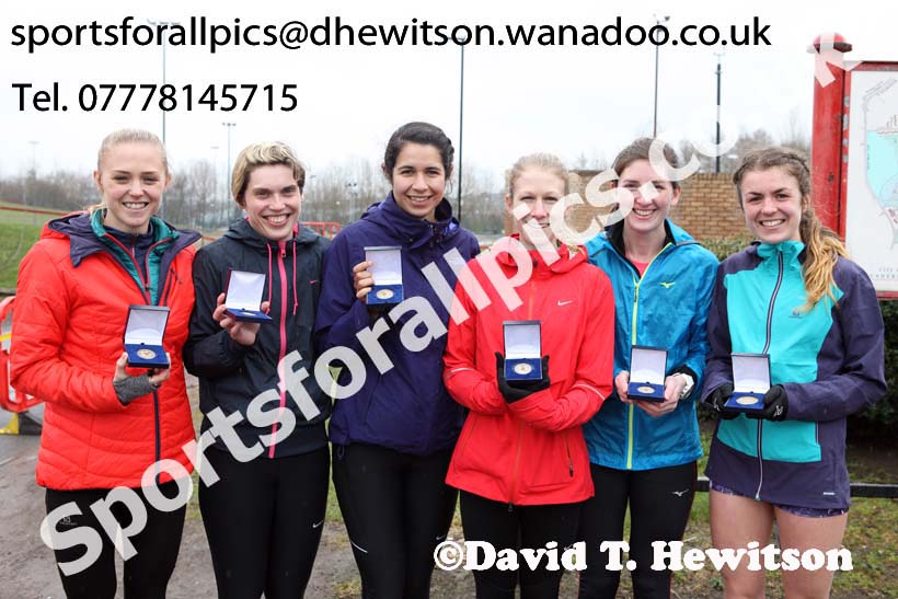 Senior womens Northern 6 Stage Road Relay, Sunderland. Photo: David T. Hewitson/Sports for All Pics